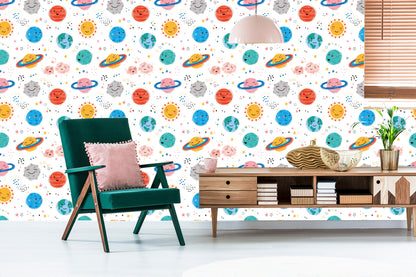 Wallpaper The Sun And The Planets
