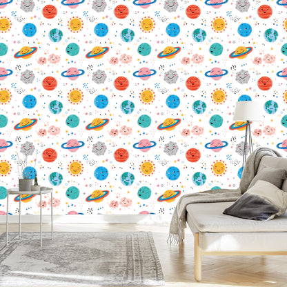 Wallpaper The Sun And The Planets