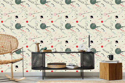 Wallpaper Cosmos Scandinavian Style