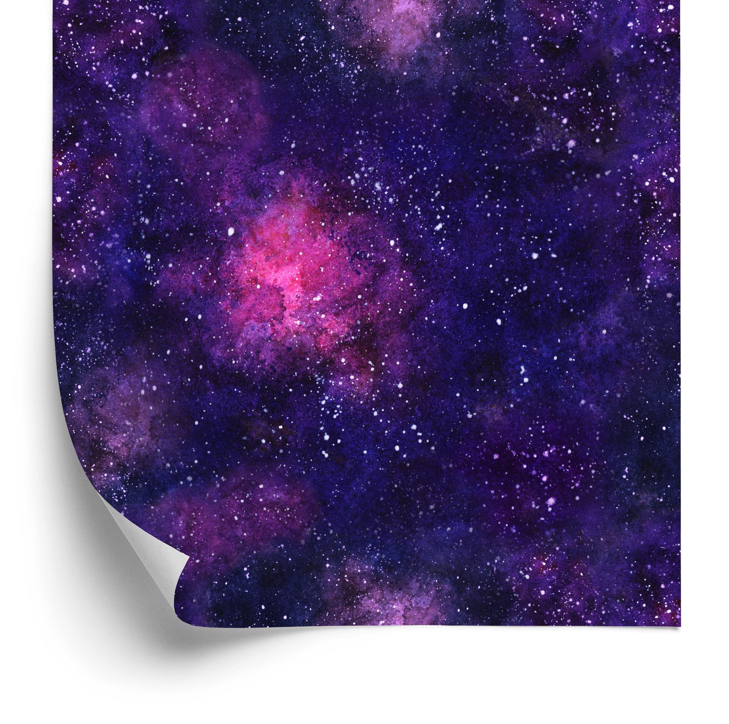Wallpaper Violet Cosmic Fog
