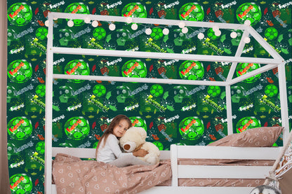 Wallpaper Soccer Sport Boy's Room