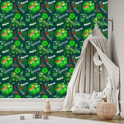 Wallpaper Soccer Sport Boy's Room