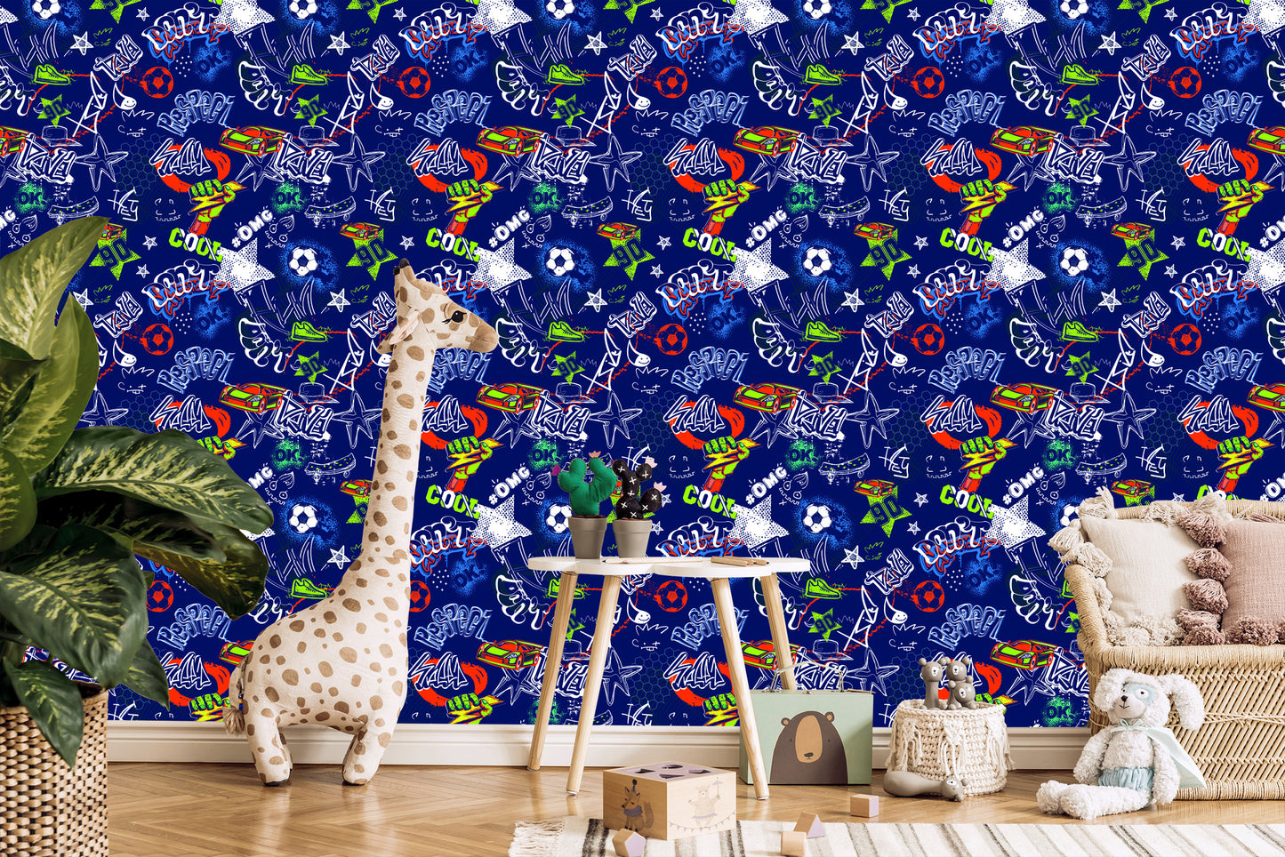 Wallpaper For Boy Graffiti Cars Soccer
