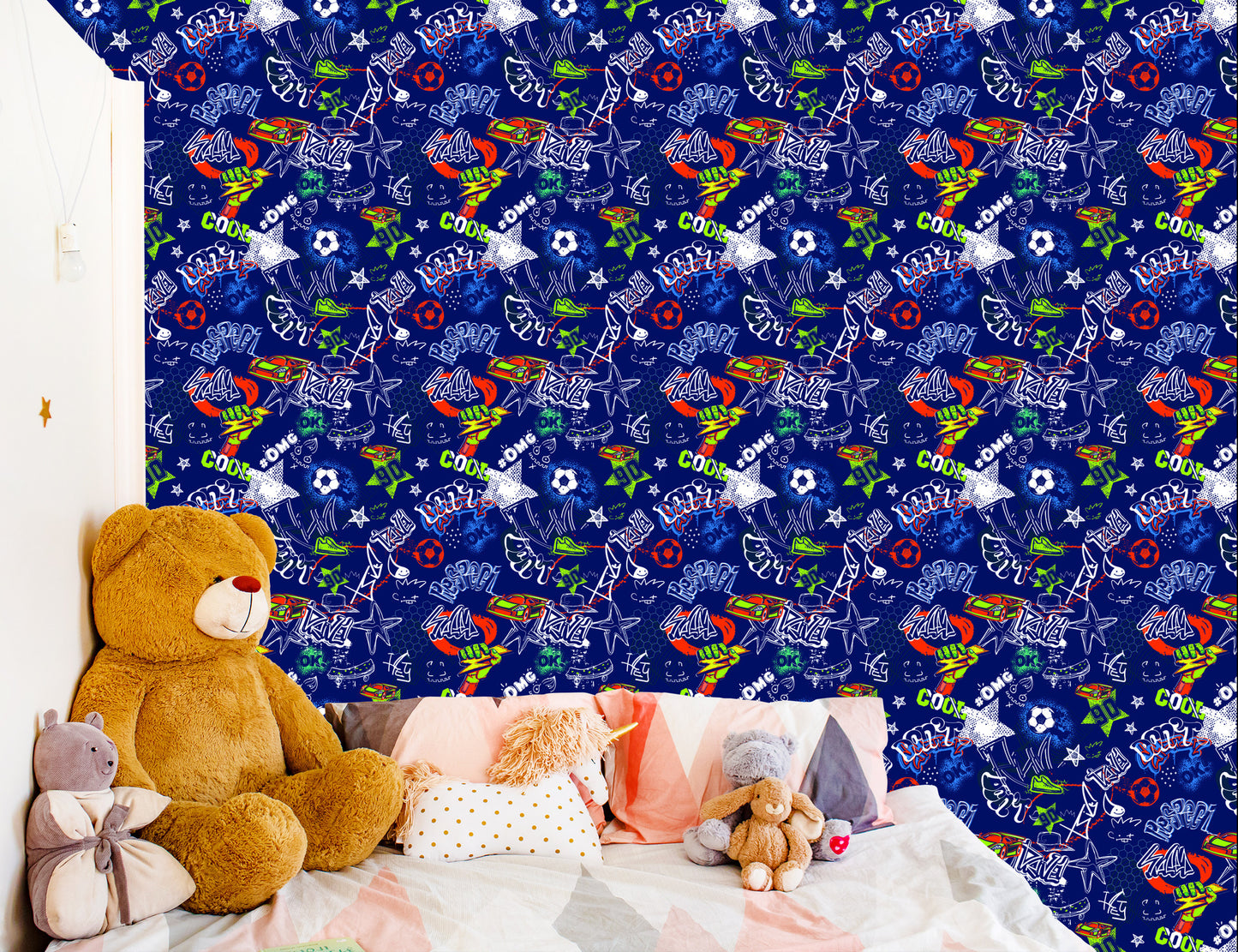 Wallpaper For Boy Graffiti Cars Soccer