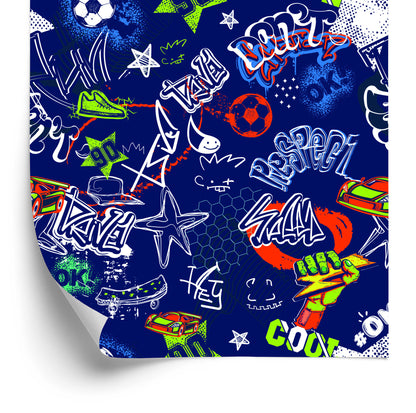 Wallpaper For Boy Graffiti Cars Soccer