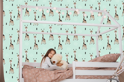 Wallpaper For Boy Animals Safari Trees