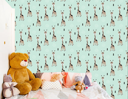 Wallpaper For Boy Animals Safari Trees