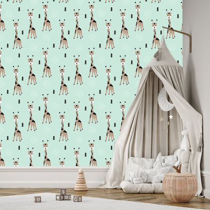 Wallpaper For Boy Animals Safari Trees