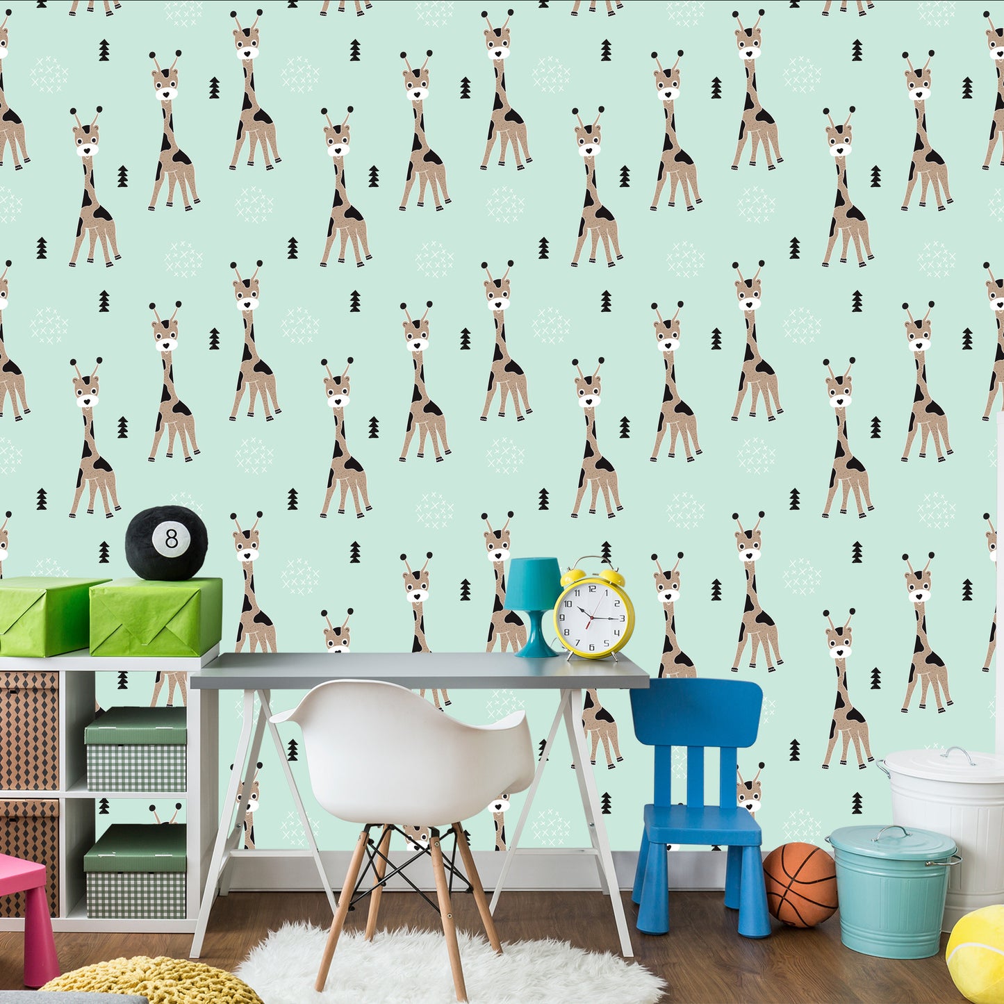 Wallpaper For Boy Animals Safari Trees