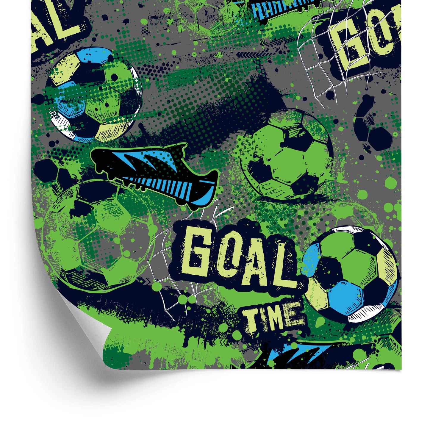 Wallpaper Soccer Ball And Inscriptions