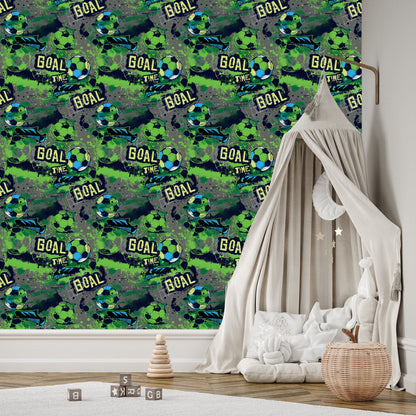 Wallpaper Soccer Ball And Inscriptions