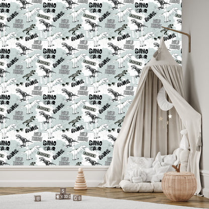 Wallpaper The Dinosaurs Animals For The Baby's Room