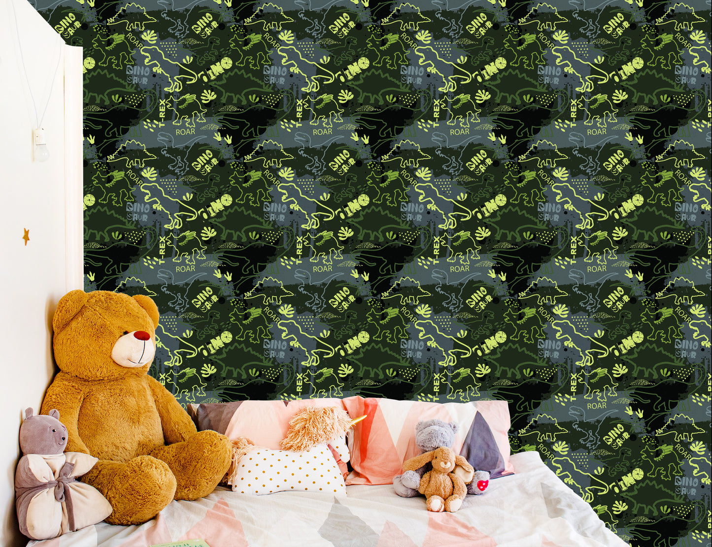 Wallpaper Fairytale For Children Dinosaurs Animals