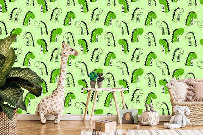 Wallpaper For Children In Nature Nature Dinosaurs