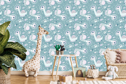 Wallpaper Dinosaurs In Space