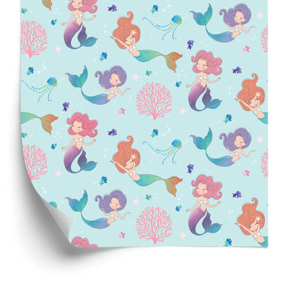 Wallpaper Fairytale Mermaids For Girls