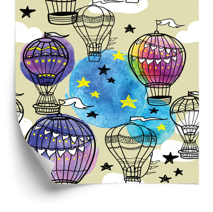 Wallpaper Vehicle Balloons