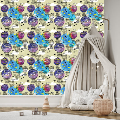 Wallpaper Vehicle Balloons