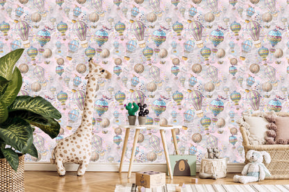 Wallpaper Balloons In Many Colors