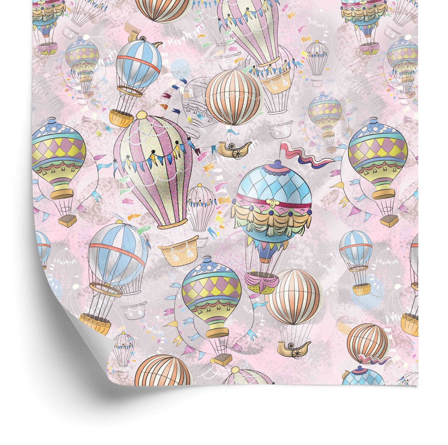 Wallpaper Balloons In Many Colors