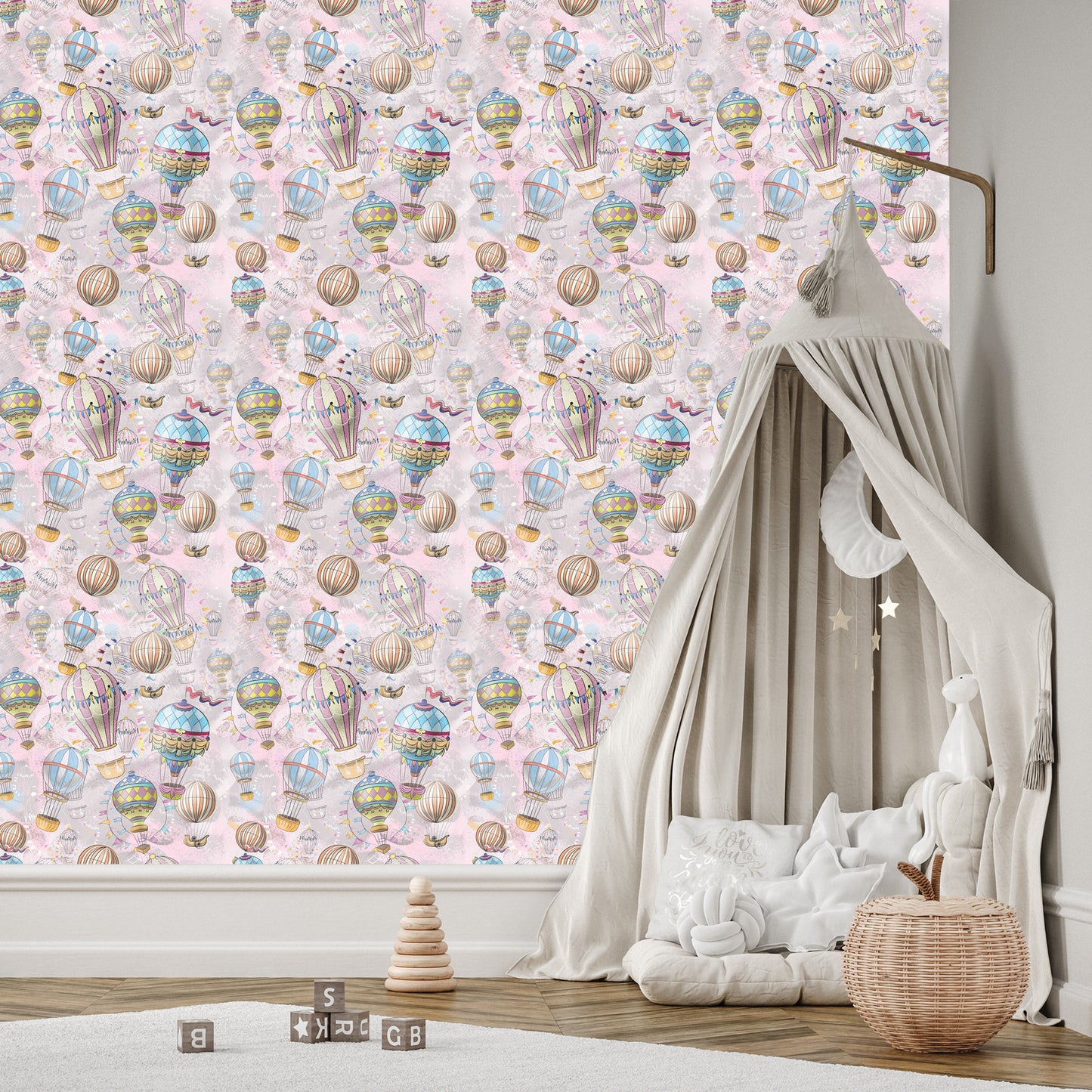Wallpaper Balloons In Many Colors