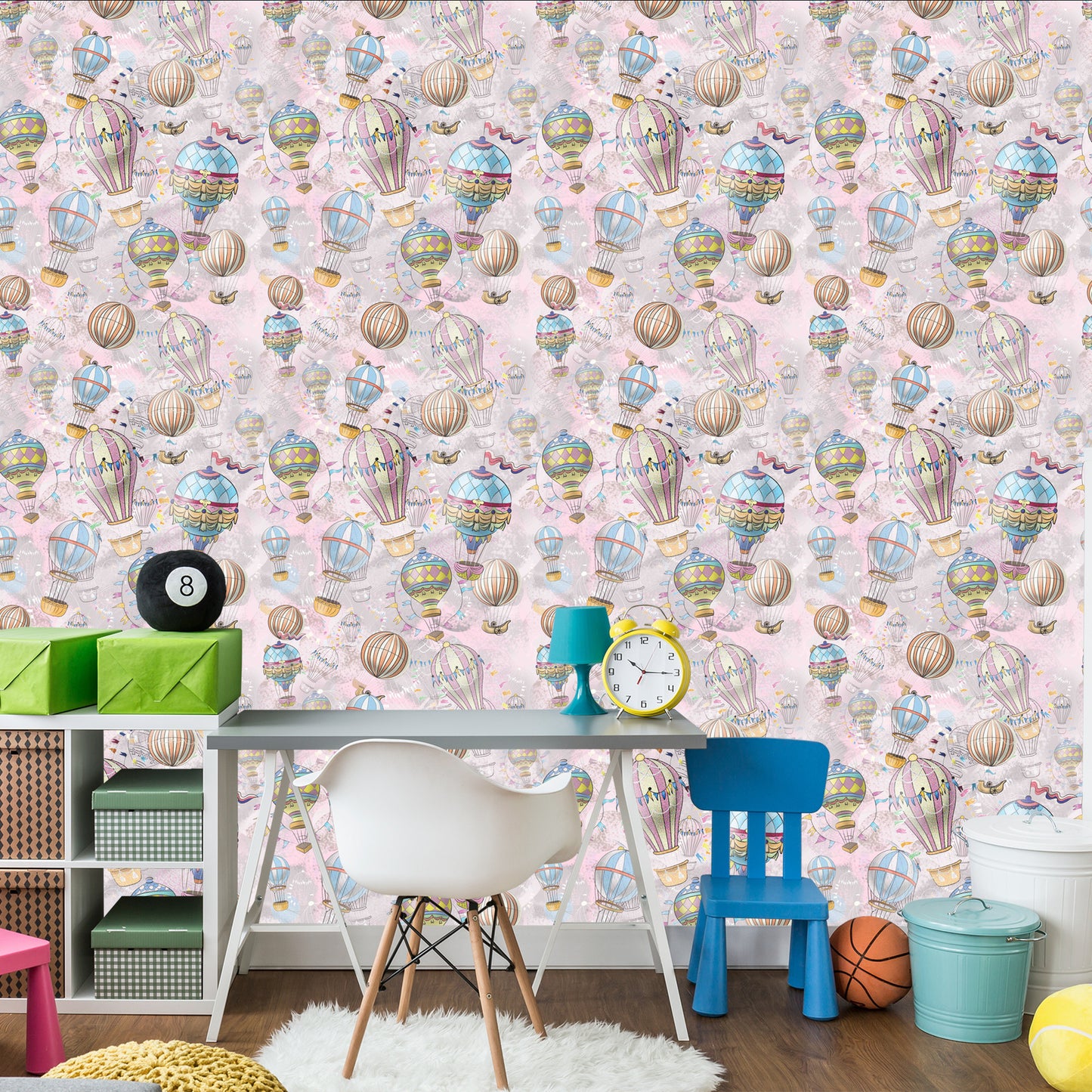 Wallpaper Balloons In Many Colors
