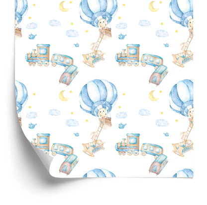 Wallpaper Balloons At Night