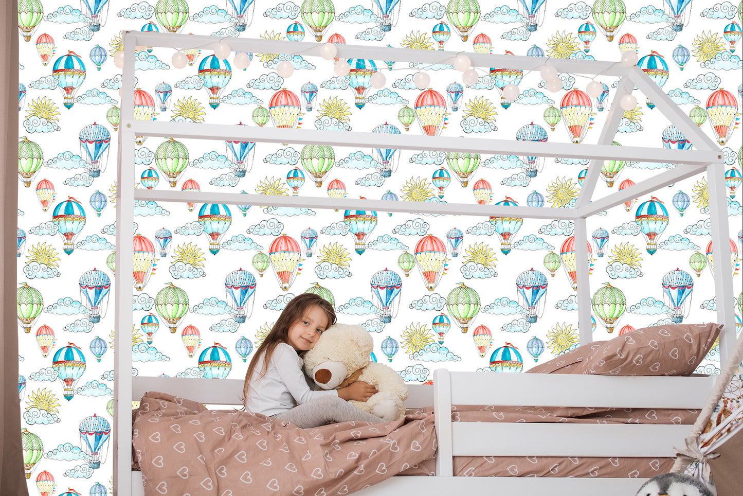 Wallpaper Balloons And Sun