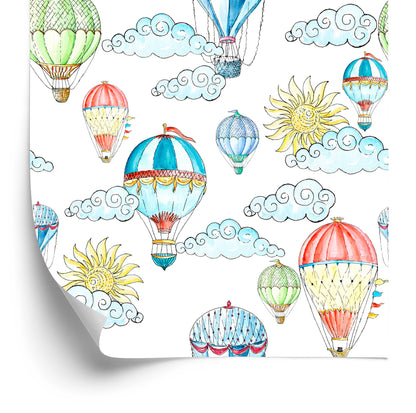 Wallpaper Balloons And Sun