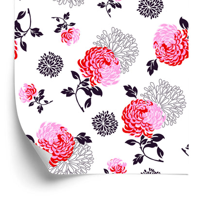 Wallpaper Flowers - Colorful Chrysanthemums