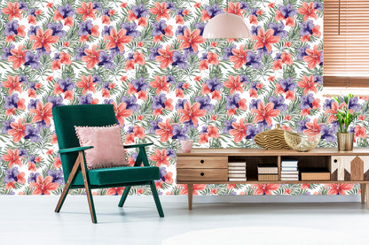 Wallpaper Colorful Spring Flowers