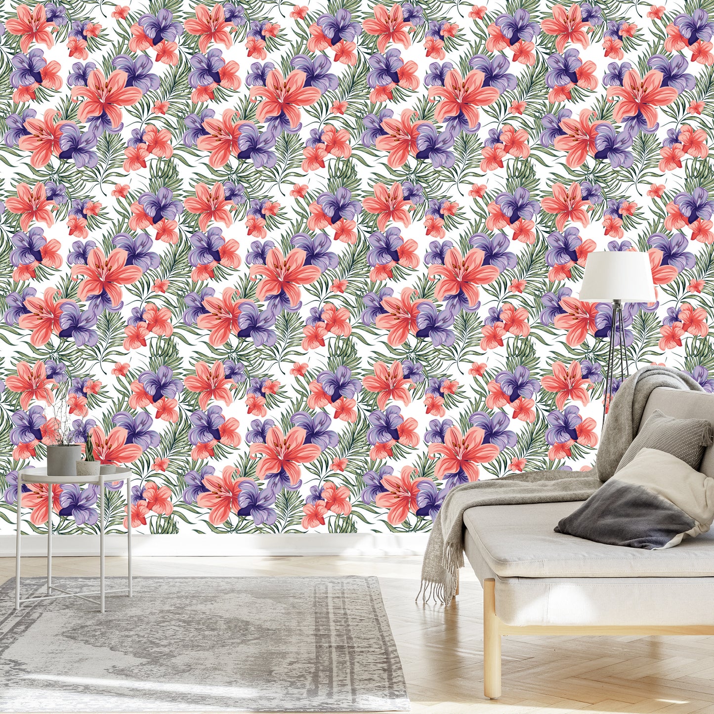 Wallpaper Colorful Spring Flowers
