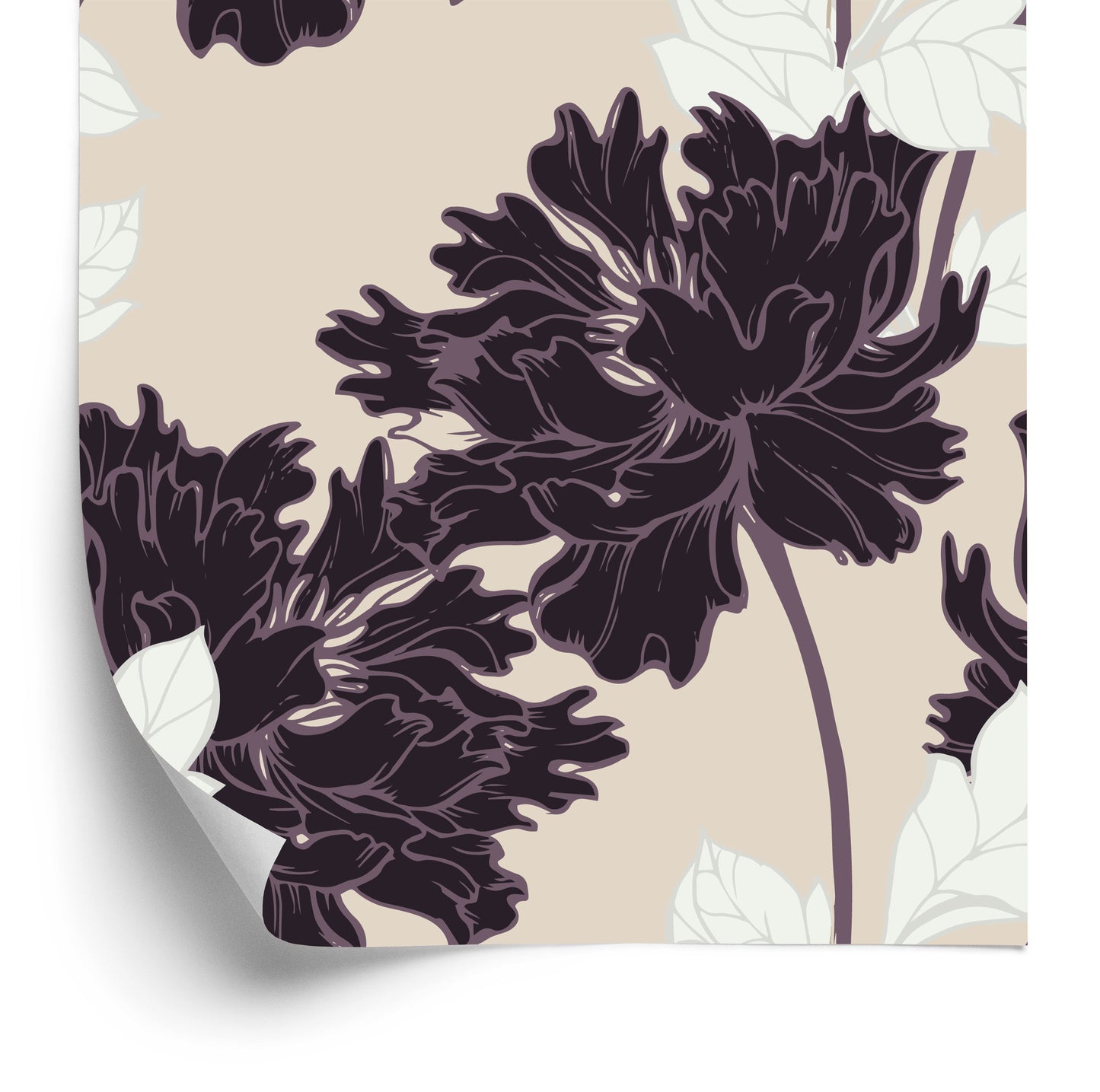 Wallpaper Beautiful Abstract Flowers