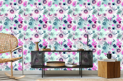 Wallpaper Beautiful Colorful Spring Flowers
