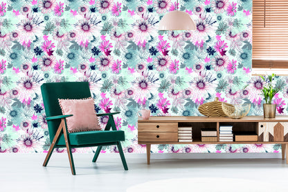 Wallpaper Beautiful Colorful Spring Flowers