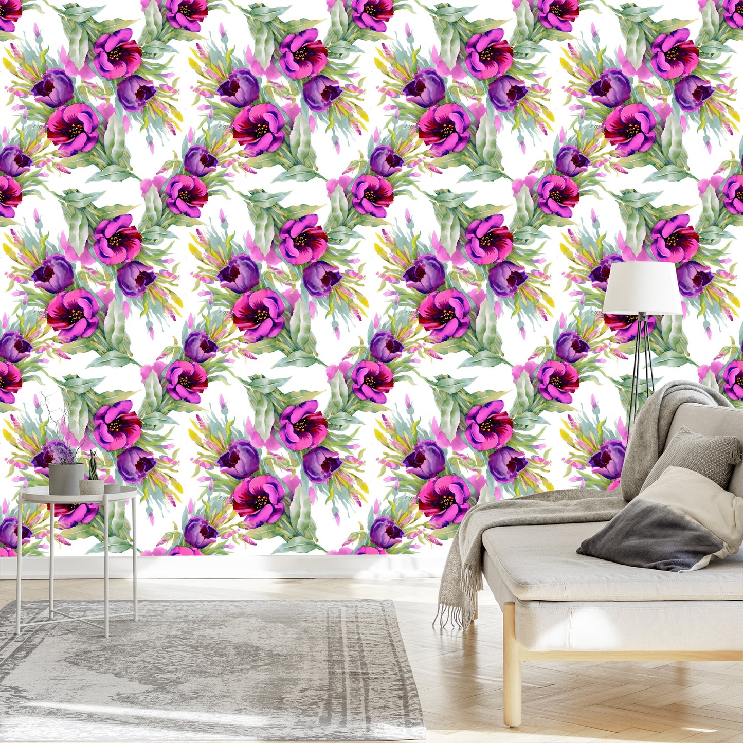 Wallpaper Colorful Medical Peonies