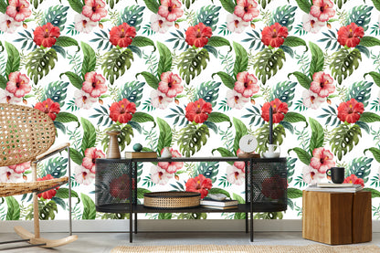 Wallpaper Colorful Flowers