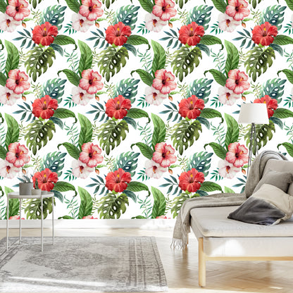 Wallpaper Colorful Flowers