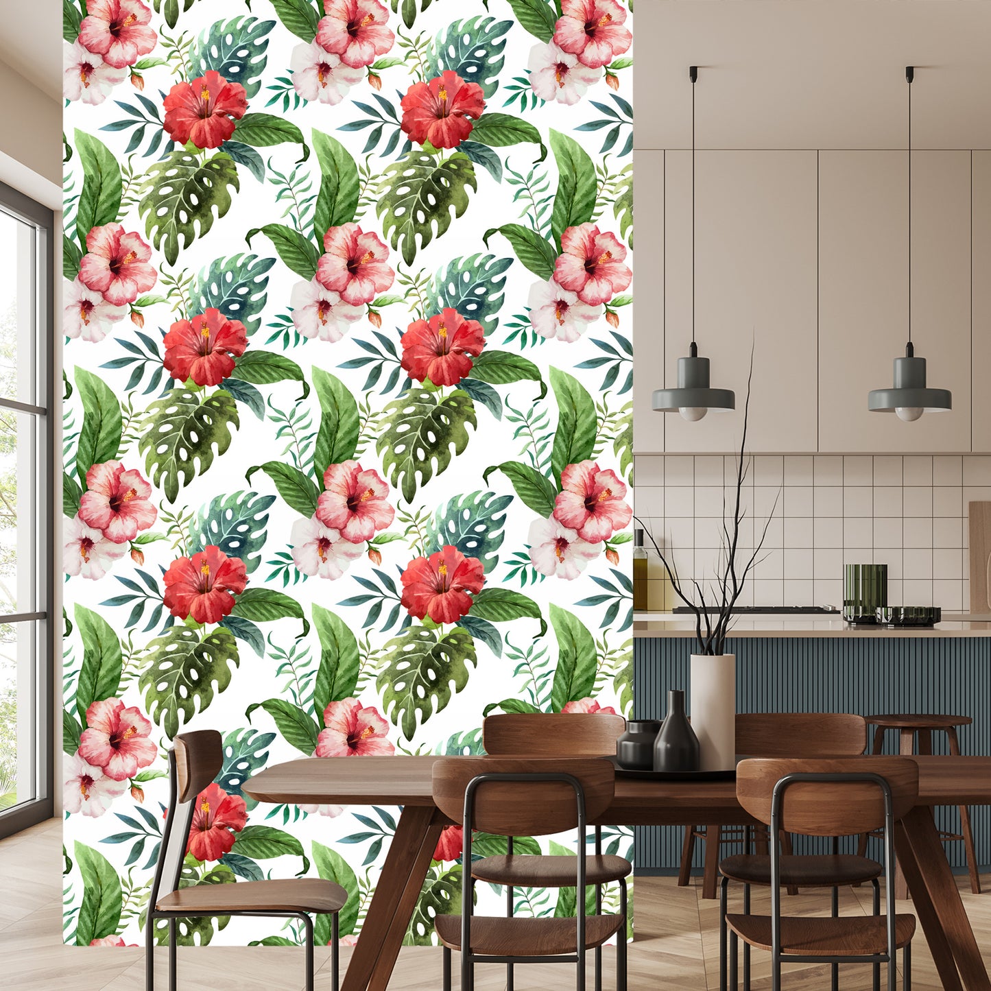 Wallpaper Colorful Flowers