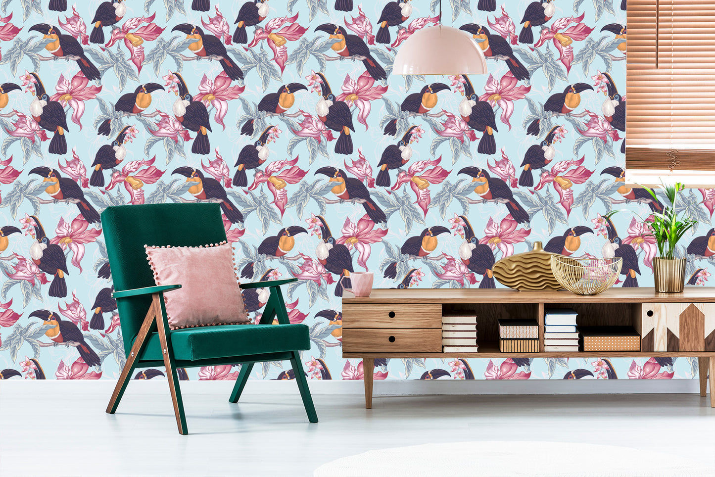 Wallpaper Toucans I.