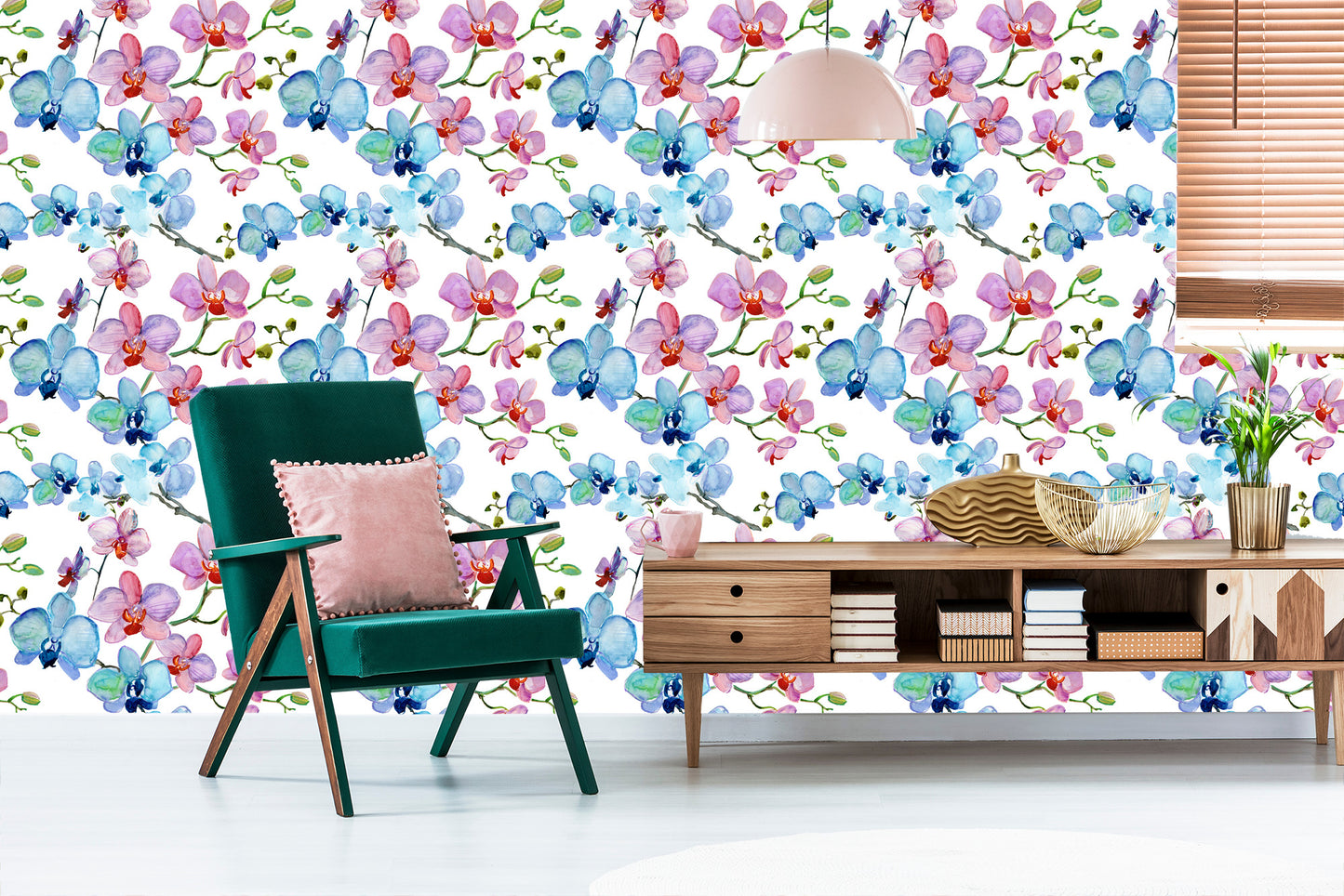 Wallpaper For Salon Orchid Flowers Nature Orchids