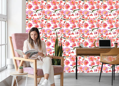 Wallpaper Orchids Flowers Nature Plants For Living Room