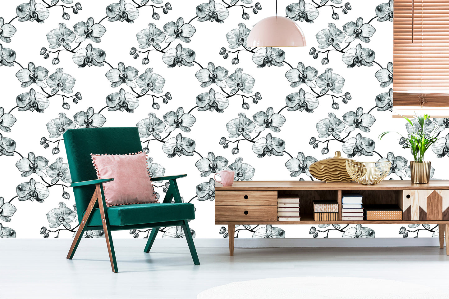 Wallpaper For The Salon Orchids Flowers Orchid Nature