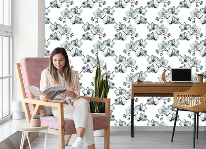 Wallpaper For The Salon Orchids Flowers Orchid Nature