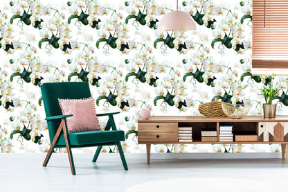 Wallpaper For The Bedroom Exotic Orchids Orchids