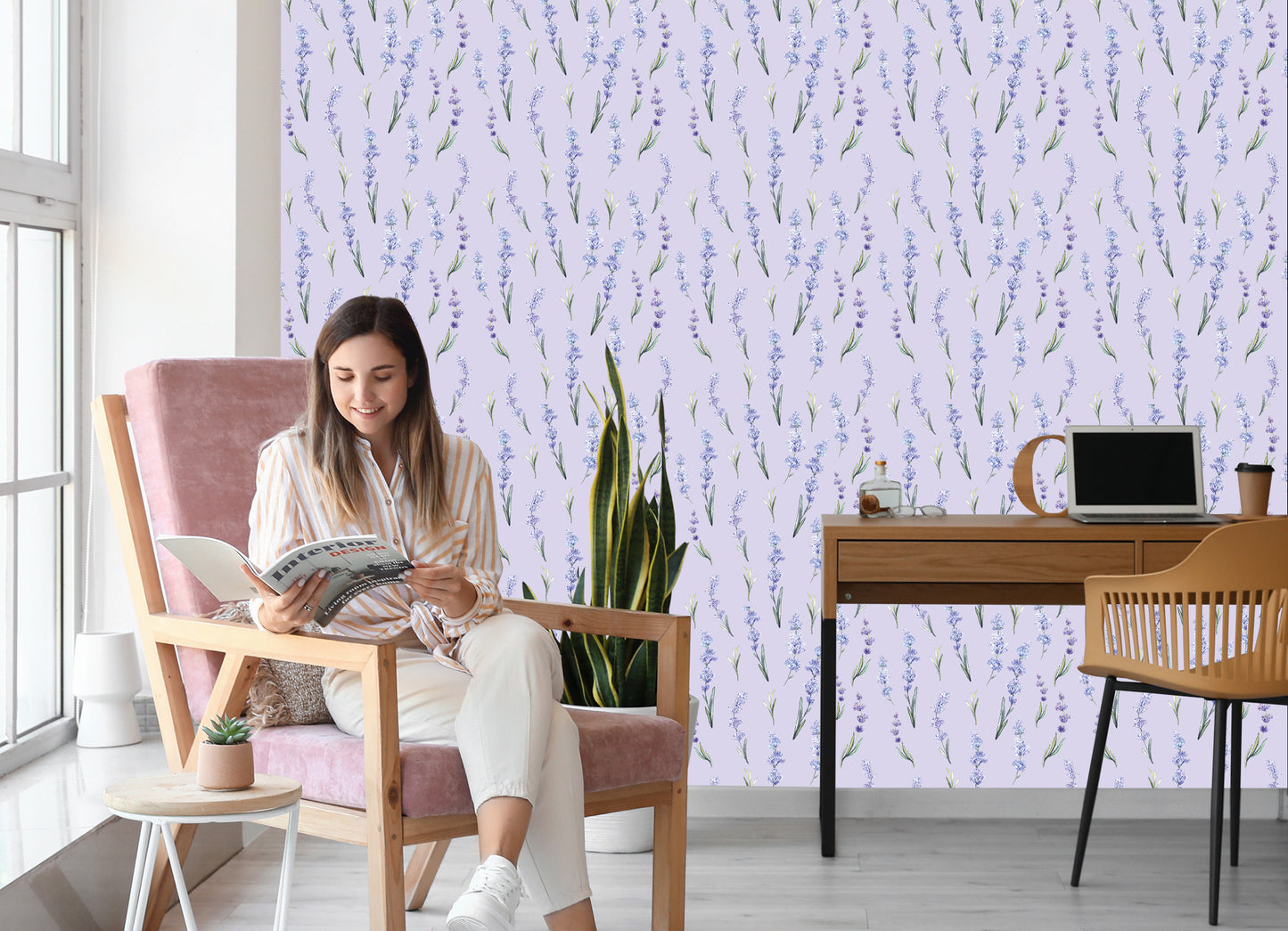 Wallpaper Lavender Nature