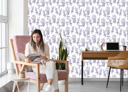 Wallpaper Fashionable Lavender