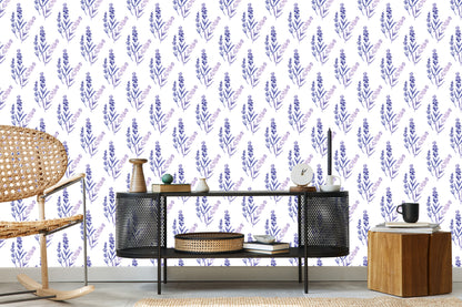 Wallpaper Lavender Design