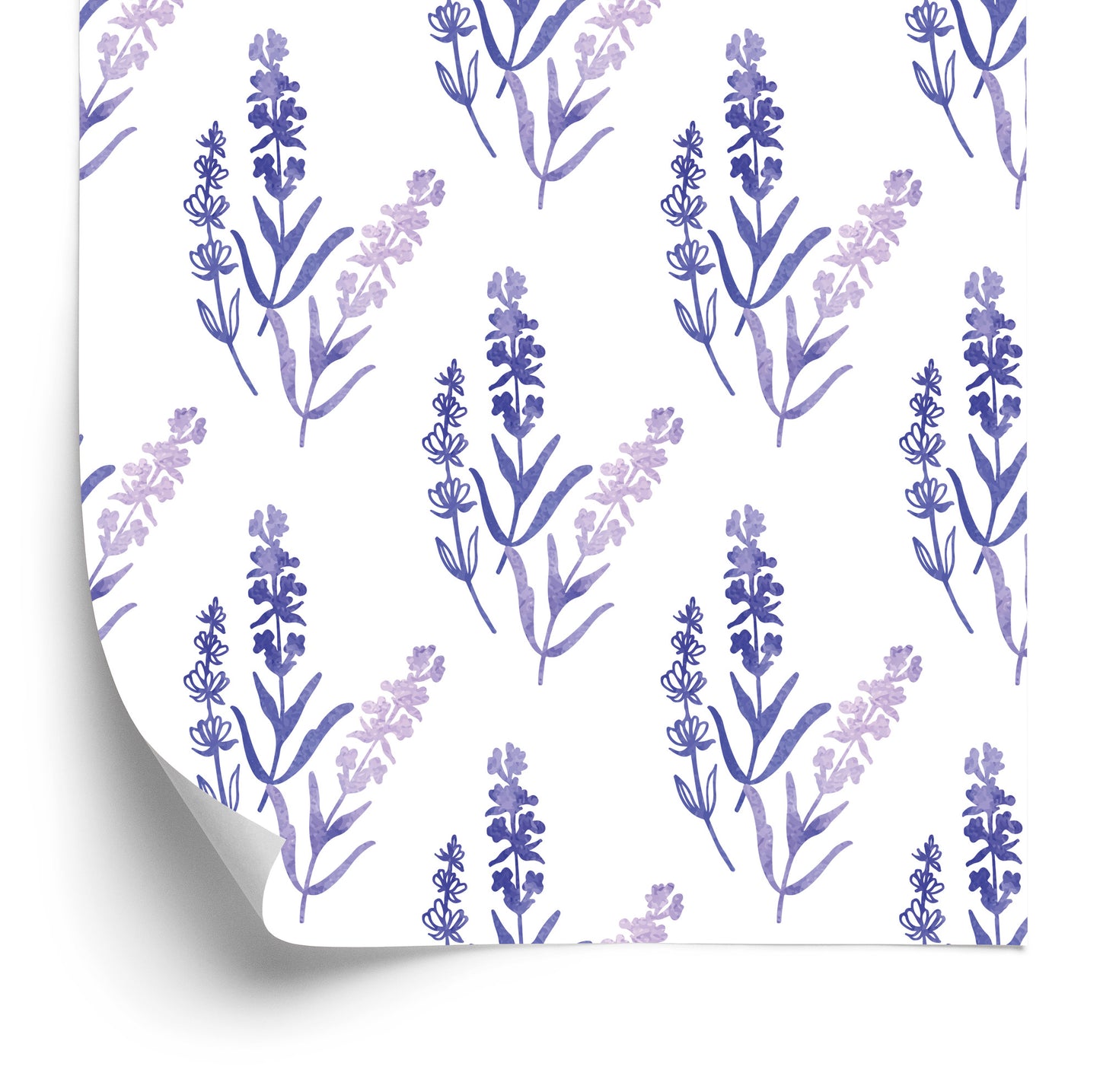 Wallpaper Lavender Design