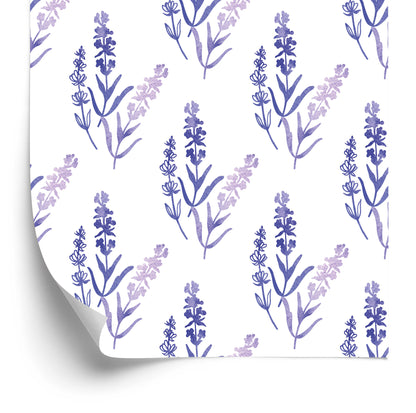 Wallpaper Lavender Design